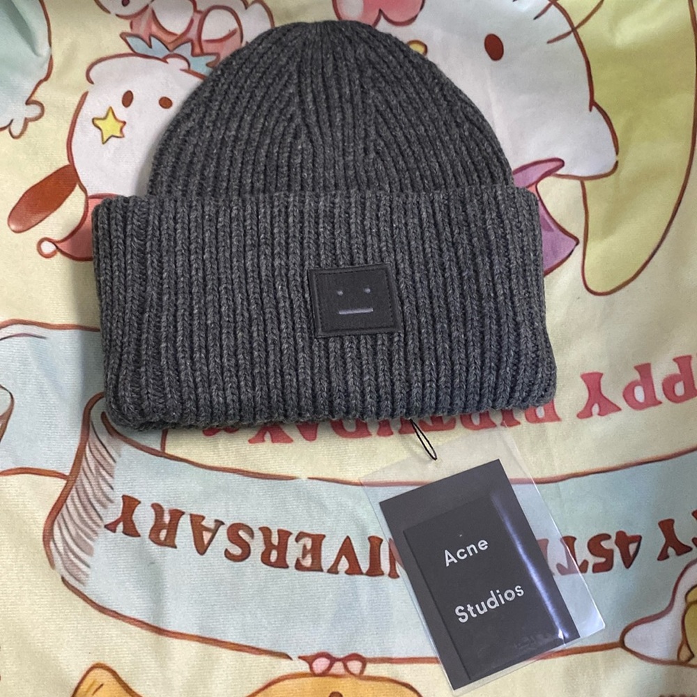 Acne Studios Beanie In Black